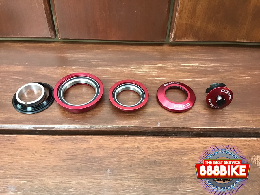 ถ้วยคอเทเปอร์ PACO HS-MA 55 มีบ่า มีดำและแดง