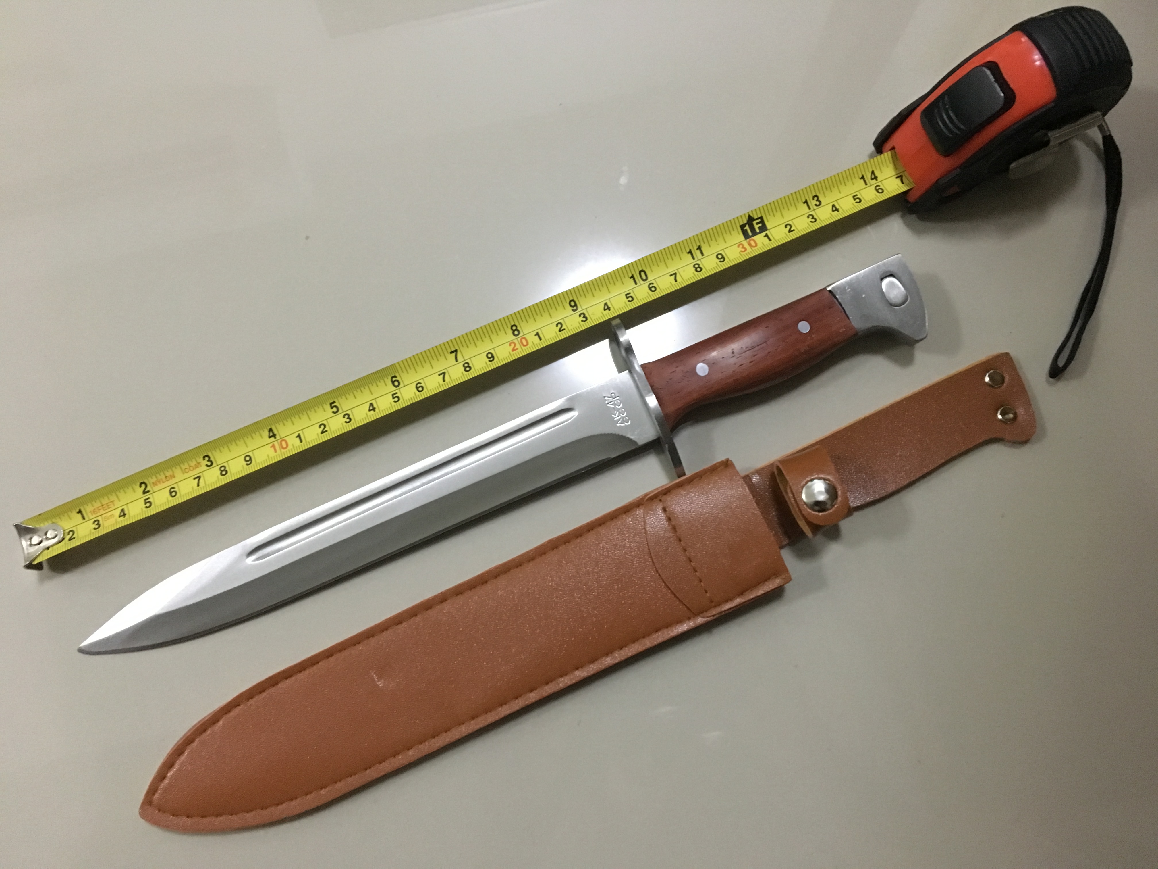 มีด มีดปลายปืน AK-47 CCCP ขนาด 14" จำลองดาบปลายปืนอาก้า สมัยสงครามโลก