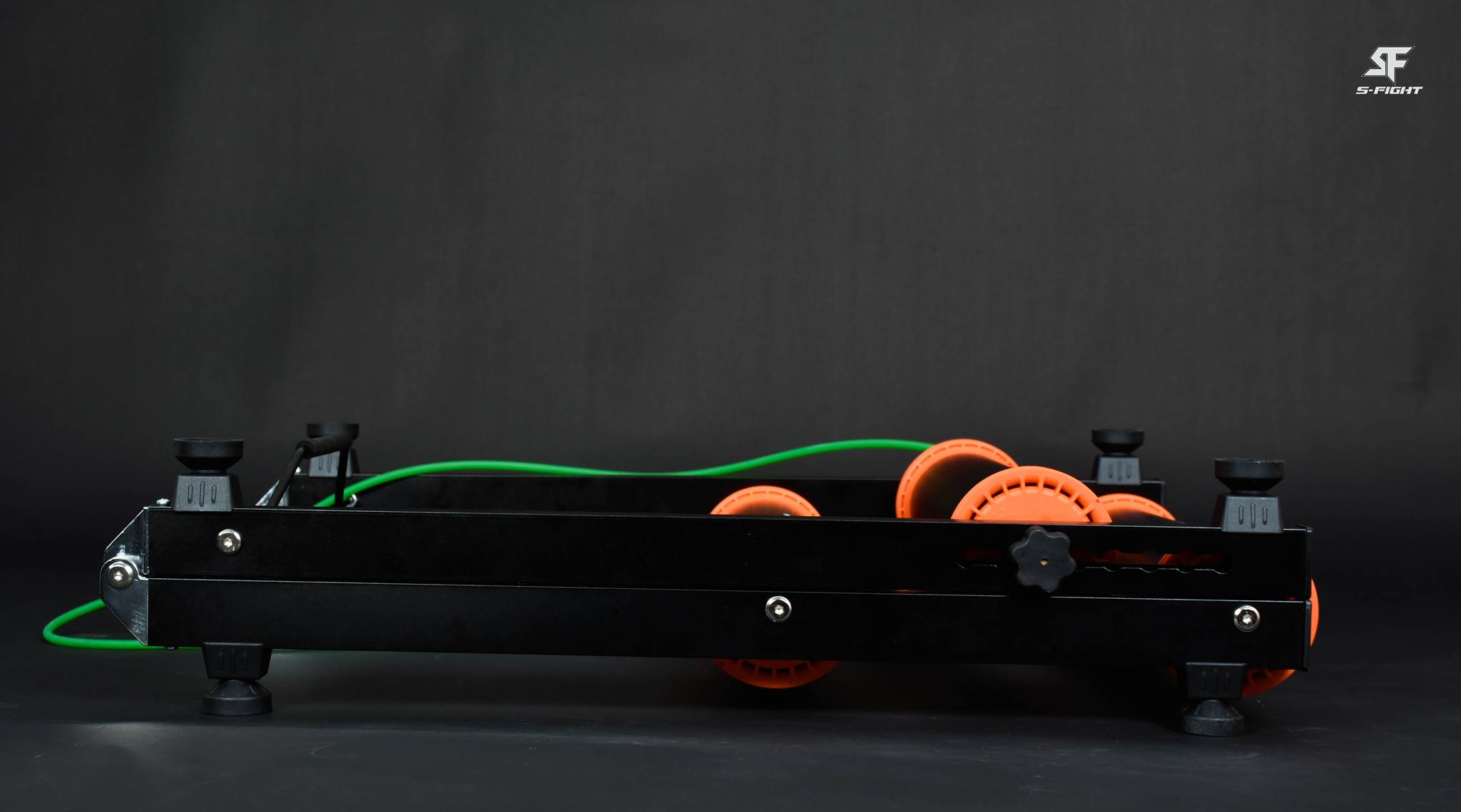 เทรนเนอร์ลูกกลิ้ง S-FIGH Roller Trainer ,S-539 TRAINER 3 ลูกกลิ้ง พร้อมที่พักเท้า