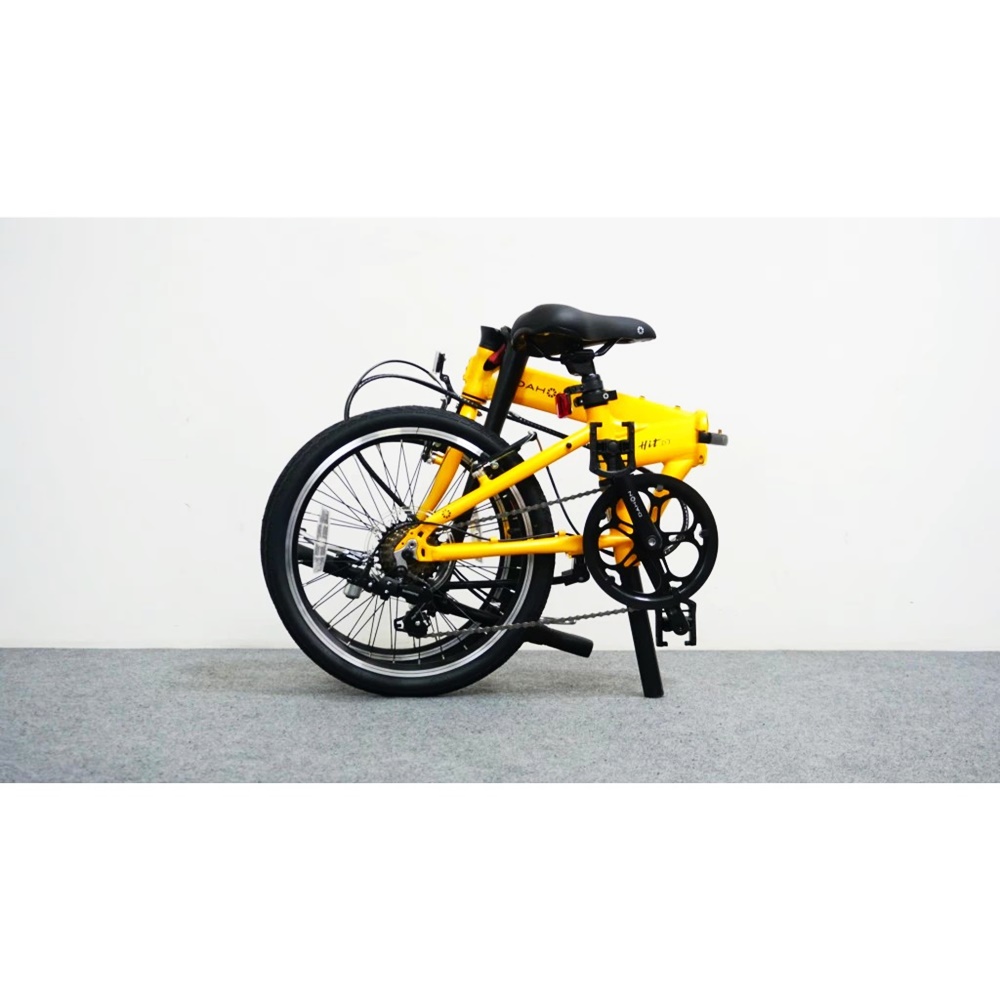 DAHON HIT D7 20 นิ้ว 7 Speed จักรยานพับพรีเมียม เฟรมอลูมิเนียม Dalloy ตะเกียบ Chromoly ระบบเกียร์ Shimano 7 Speed