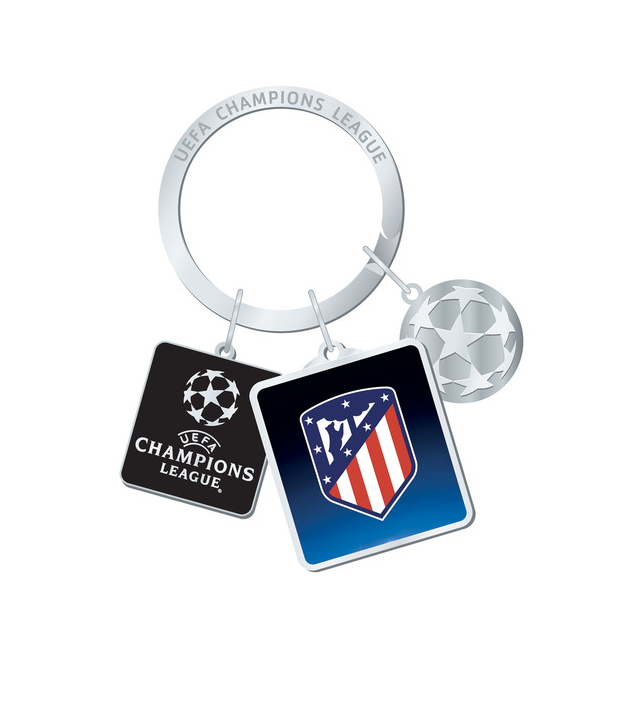 พวงกุญแจแอตเลติโก มาดริด UEFA Champions League ของแท้