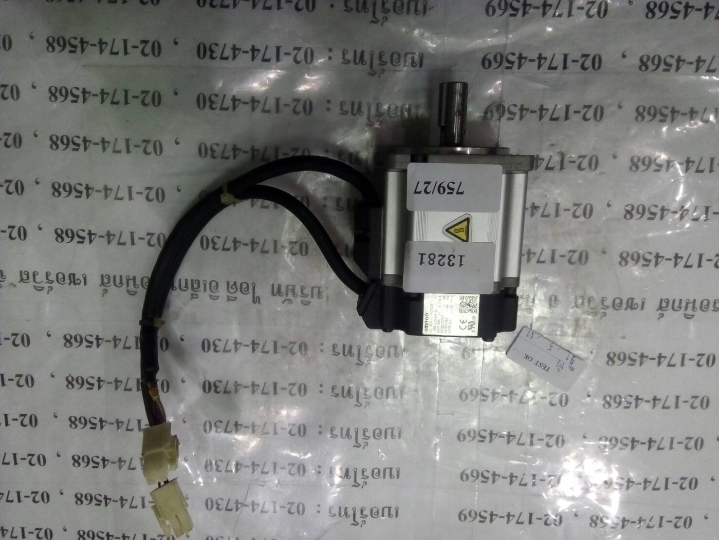 SERVO MOTOR “ OMRON ” รุ่น R88M-G75020H