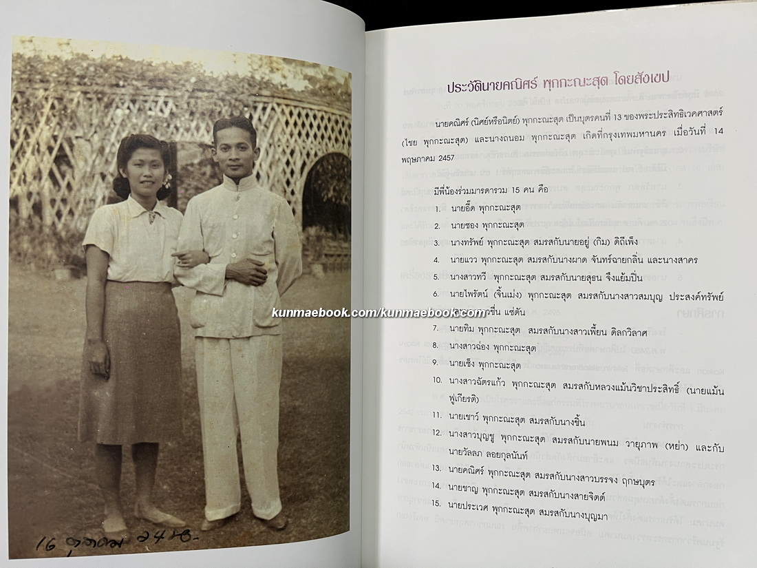การจัดสร้างเครื่องทรงพระพุทธมหามณีรัตนปฏิมากรฯ / อนุสรณ์ นายคณิศร์ พุกกะณะสุต