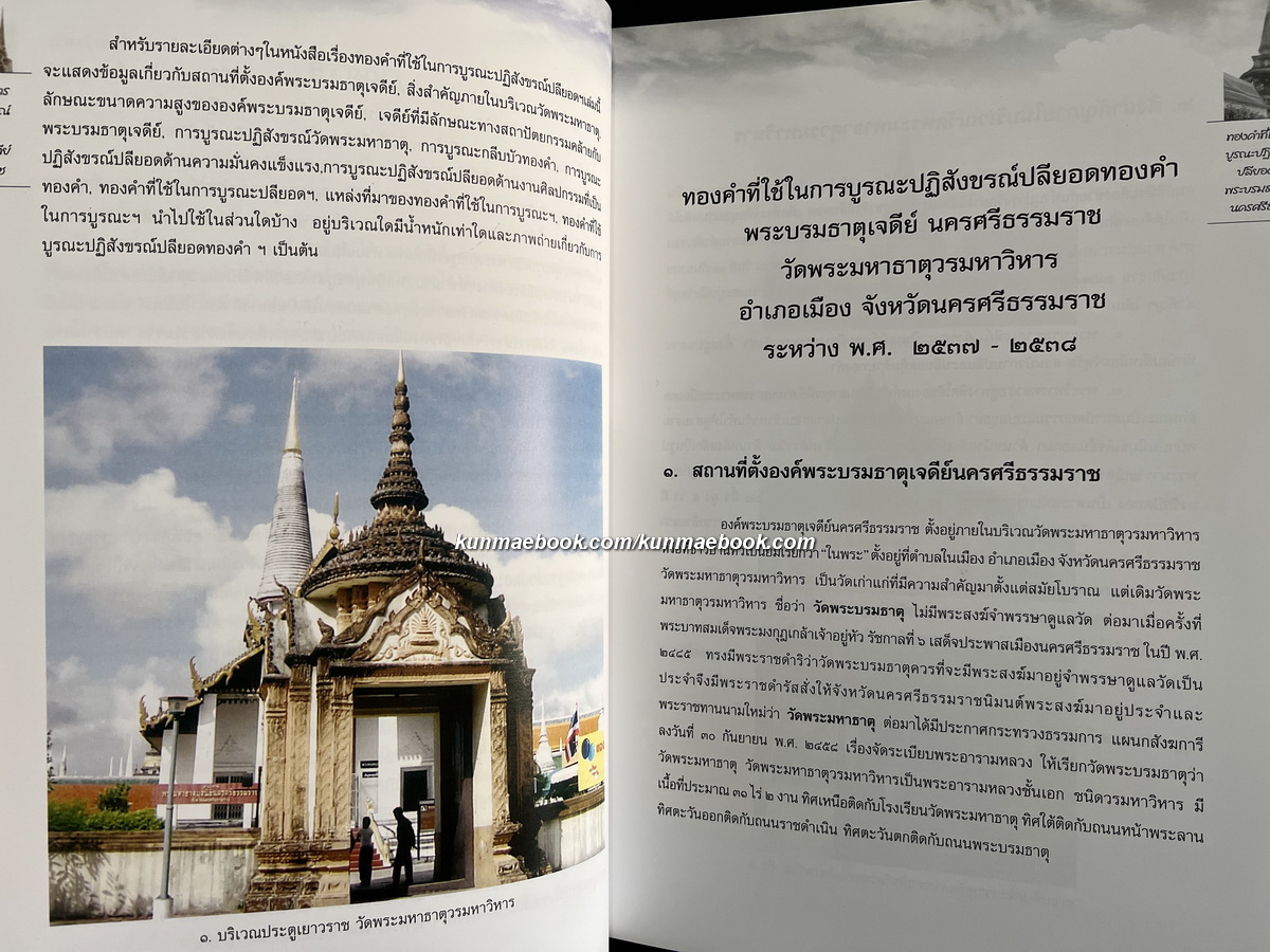 ทองคำที่ใช้ในการบูรณะปฏิสังขรณ์ ปลียอดทองคำพระบรมธาตุเจดีย์