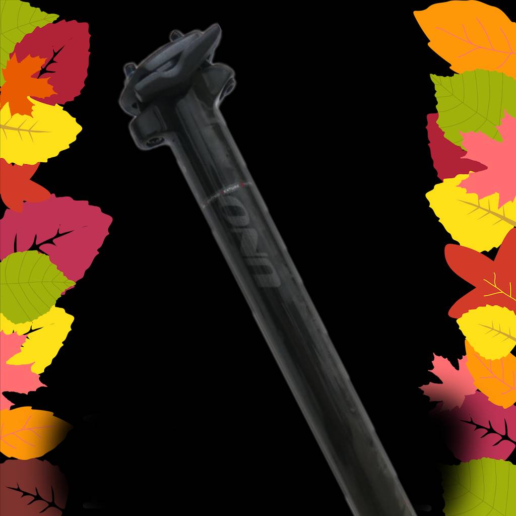 หลักอานตรง UNO CARBON SEATPOST, QTS-PO3 31.6, with QUATTRO TEXTURE SYSTEM