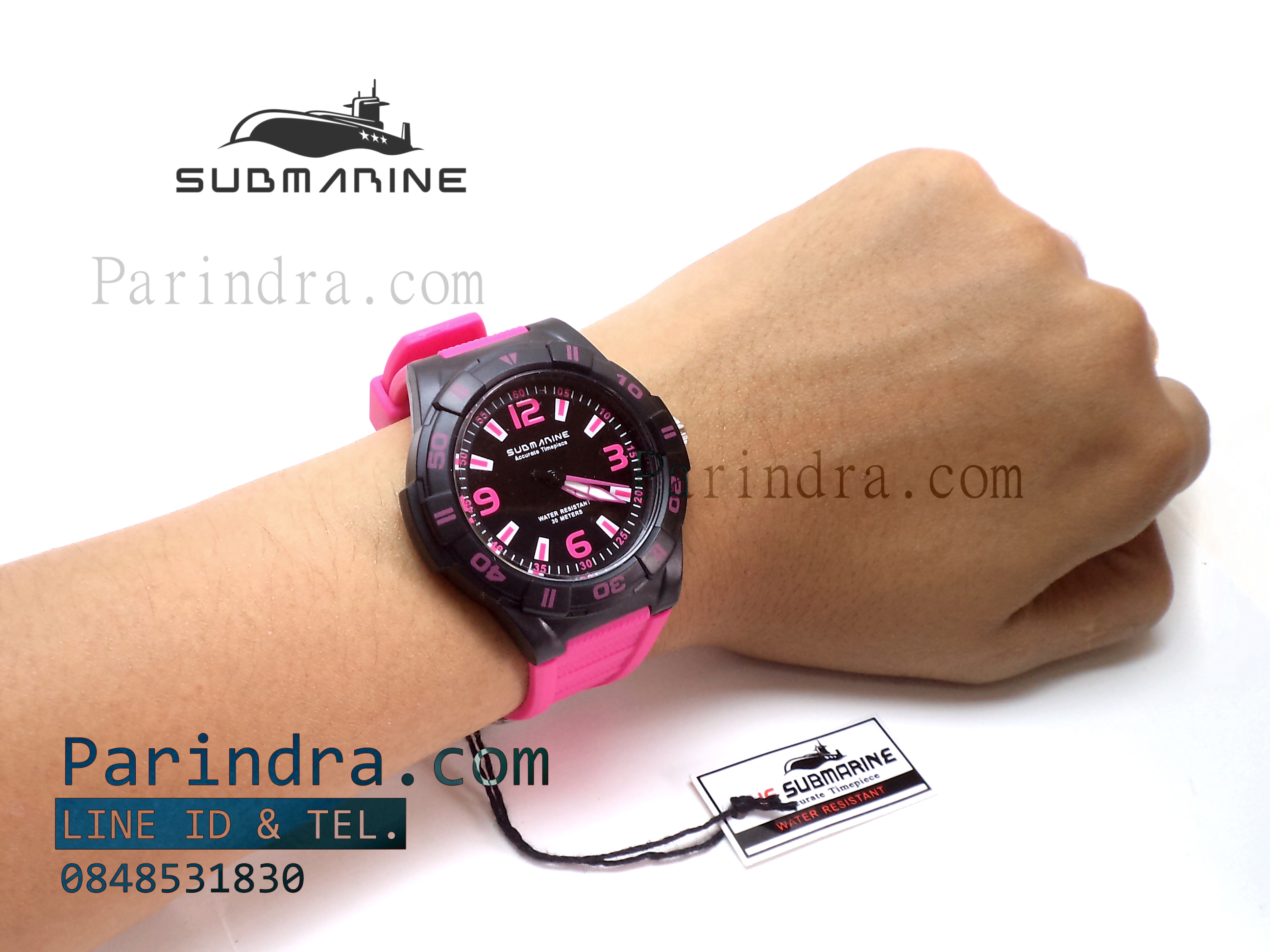 นาฬิกา US submarine Standard ของแท้ 100% รุ่น TP2111M สีบานเย็น