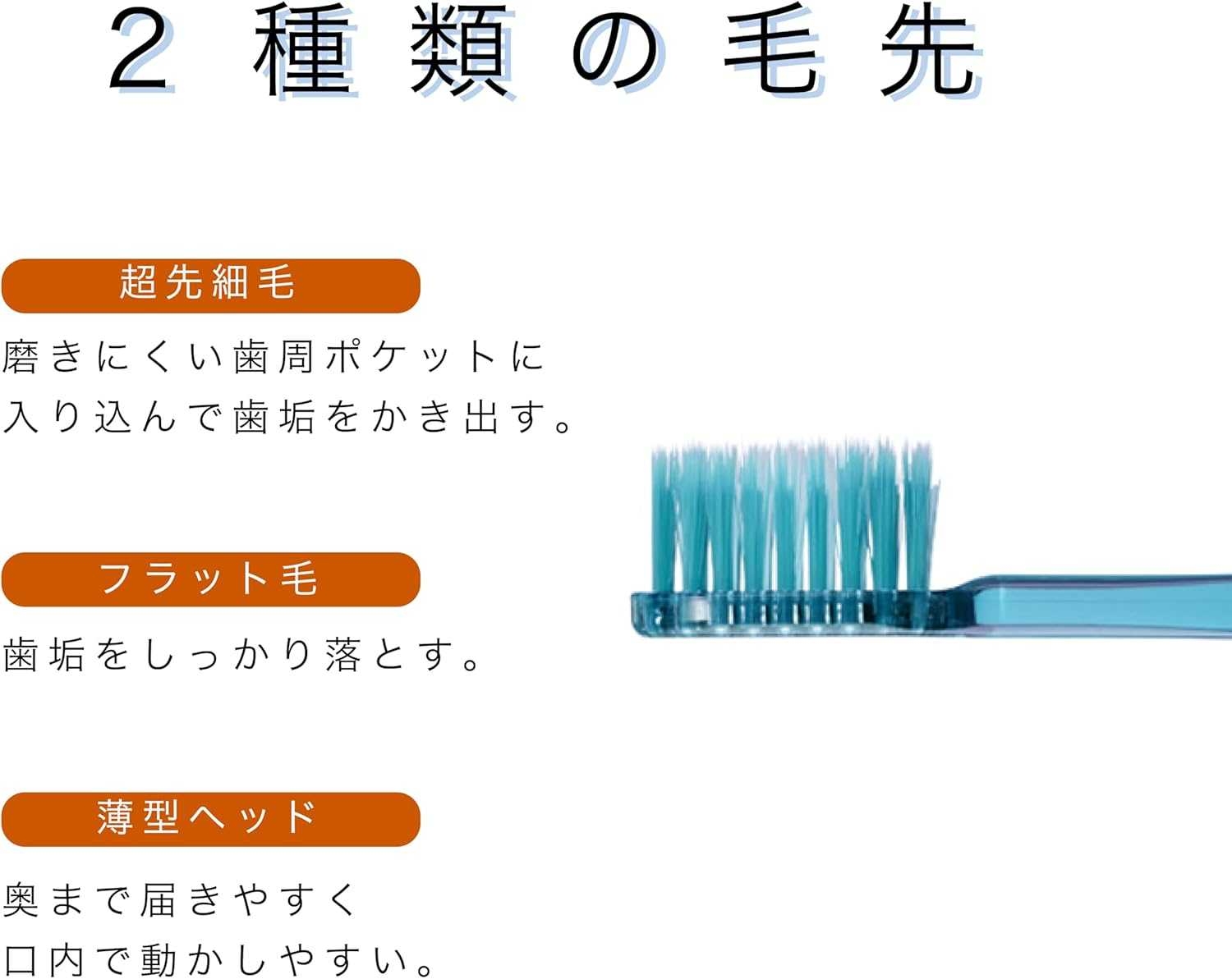 Ebisu Zero Premium 62 แปรงสีฟันออกแบบพิเศษ