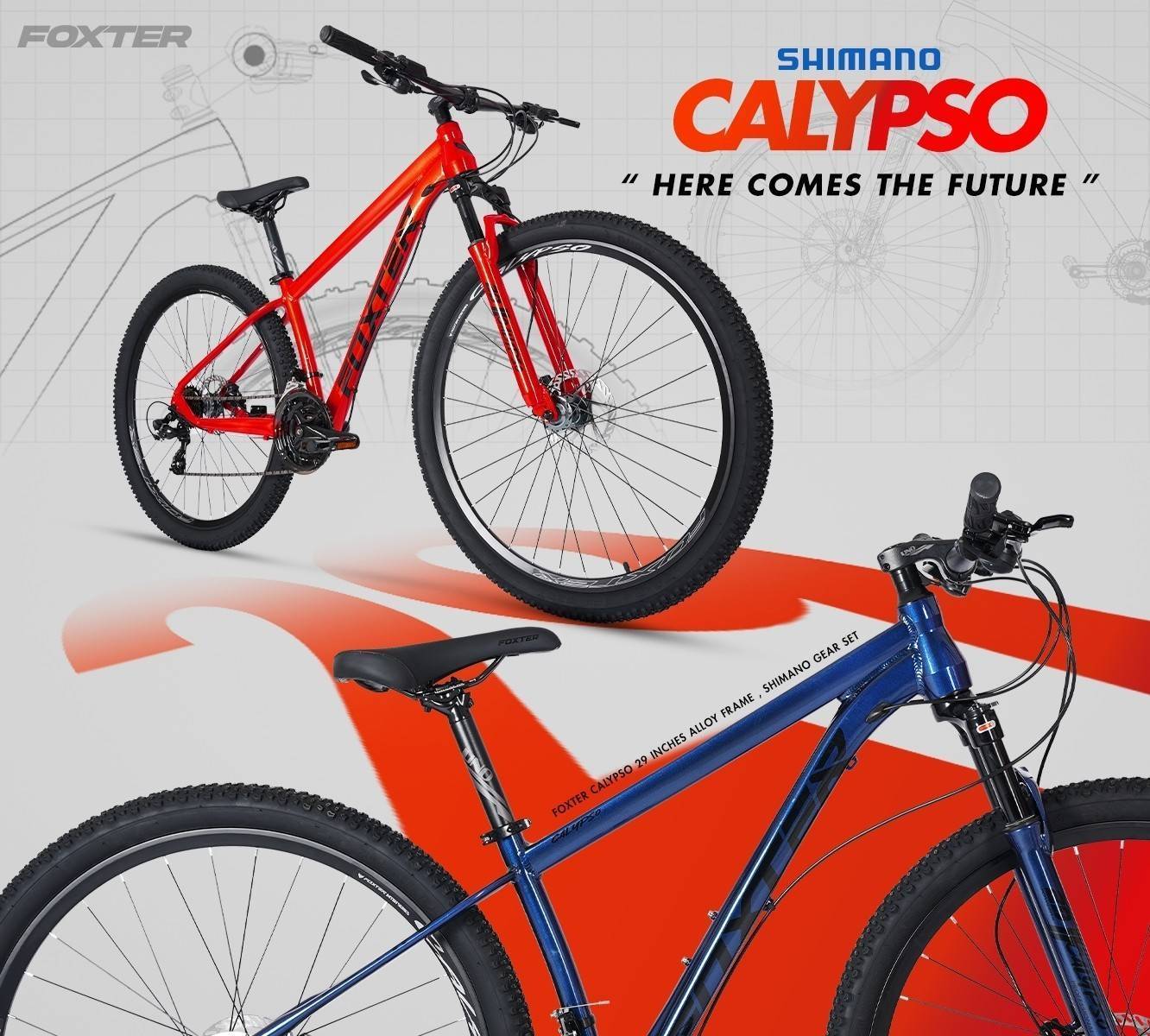 จักรยานเสือภูเขา Coyote Calypso เฟรมอลู 24 สปีด ล้อ 27.5 ปี 2023