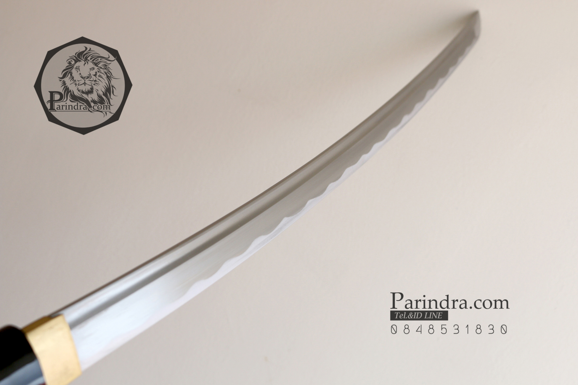 ขายดาบซามูไร คาตะนะ Katana ไว้ฝึกฟันดาบ แข็งแรงทนทาน ปลอกสีดำขัดมัน