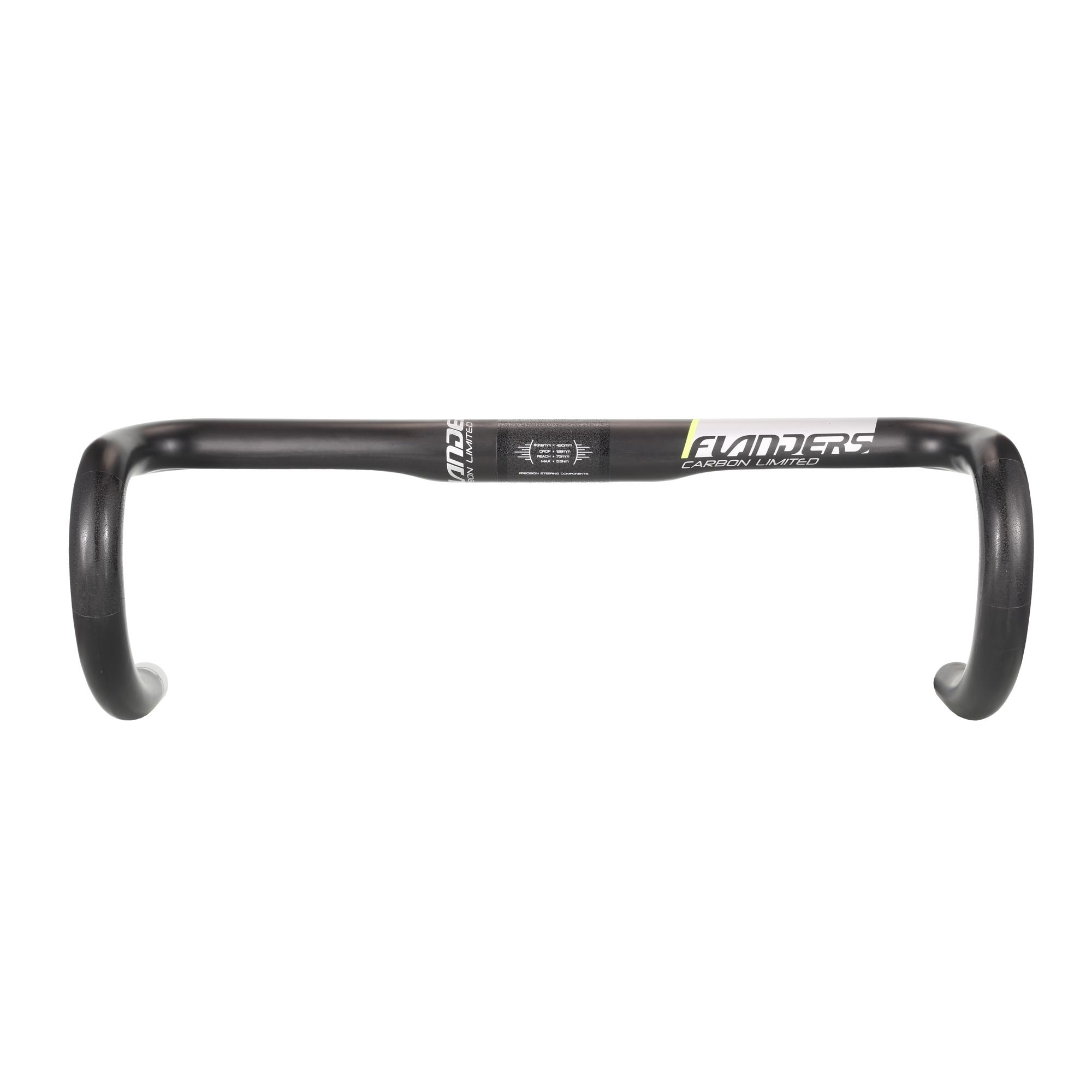 แฮนด์หมอบ ZOOM FLANDERS,DR-900ACF-EX อลูมิเนียม Road Alloy HANDLEBAR