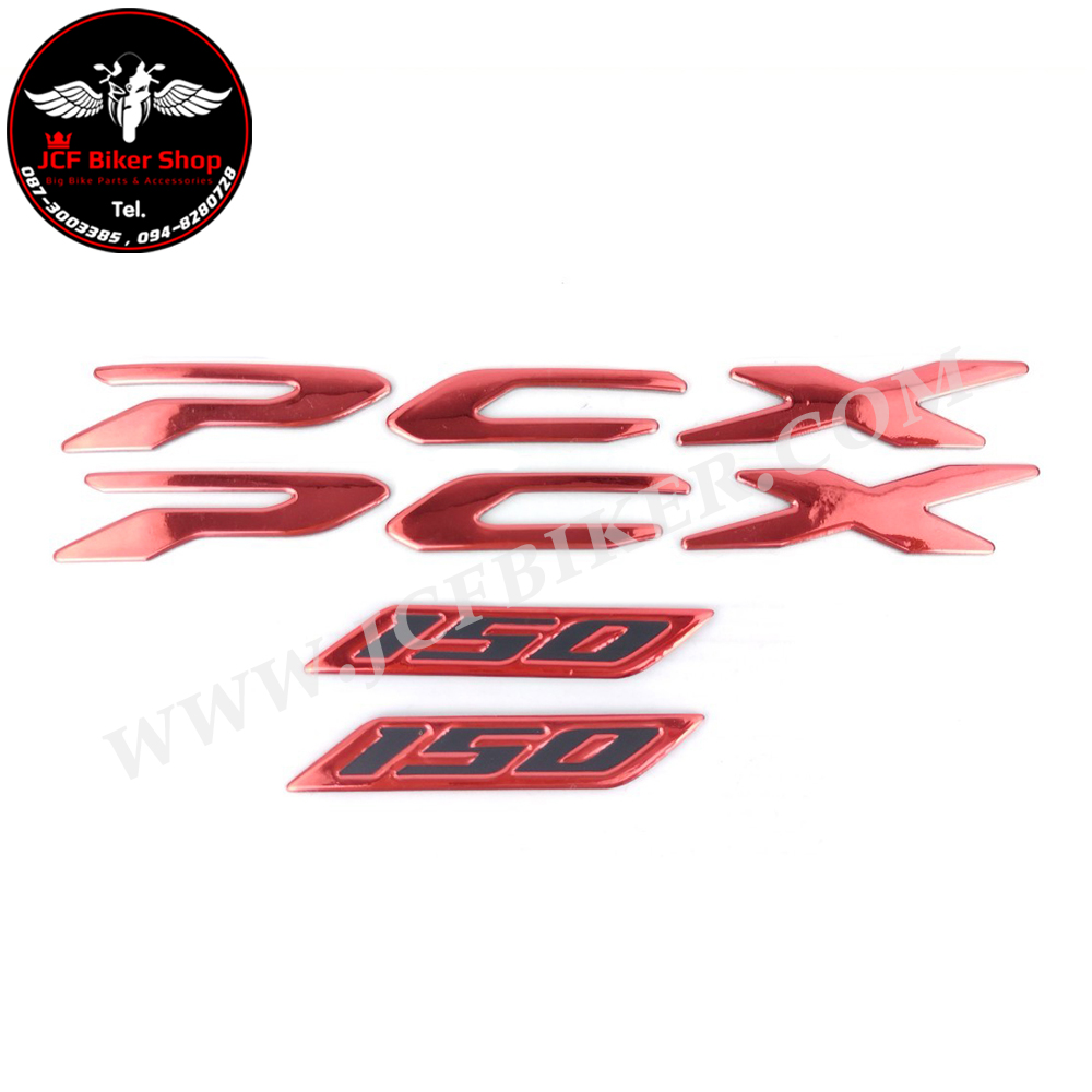 สติ๊กเกอร์โลโก้ 3D HONDA PCX150 ติดได้ทุกรุ่น