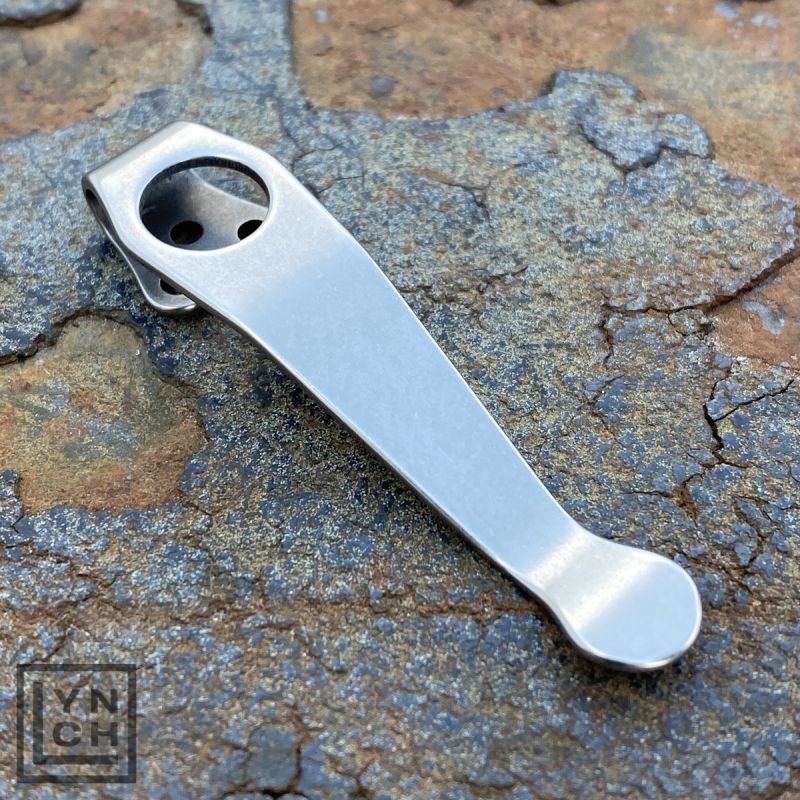 Spyderco Standard Clip - Stonewashed