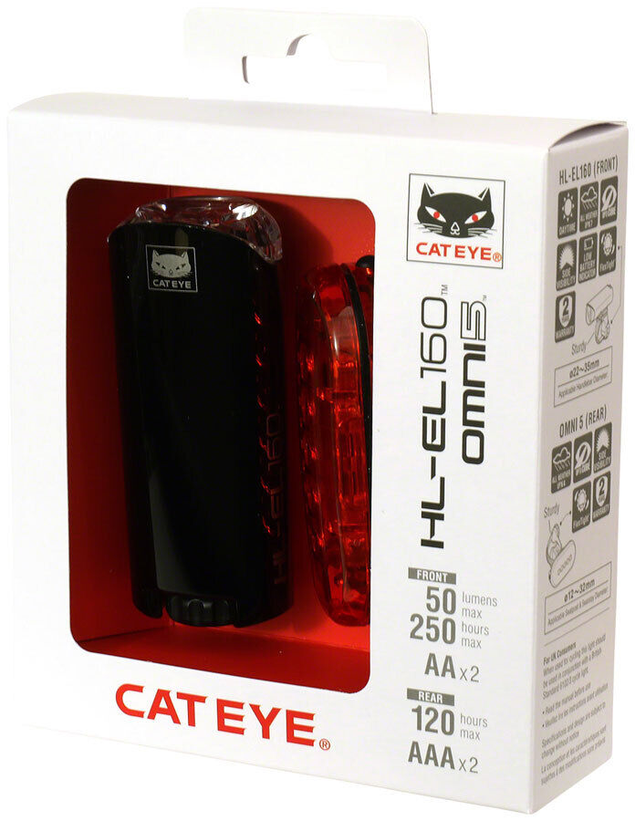 CATEYE ชุดไฟหน้า/ไฟท้าย, HLEL160/TLLD155R