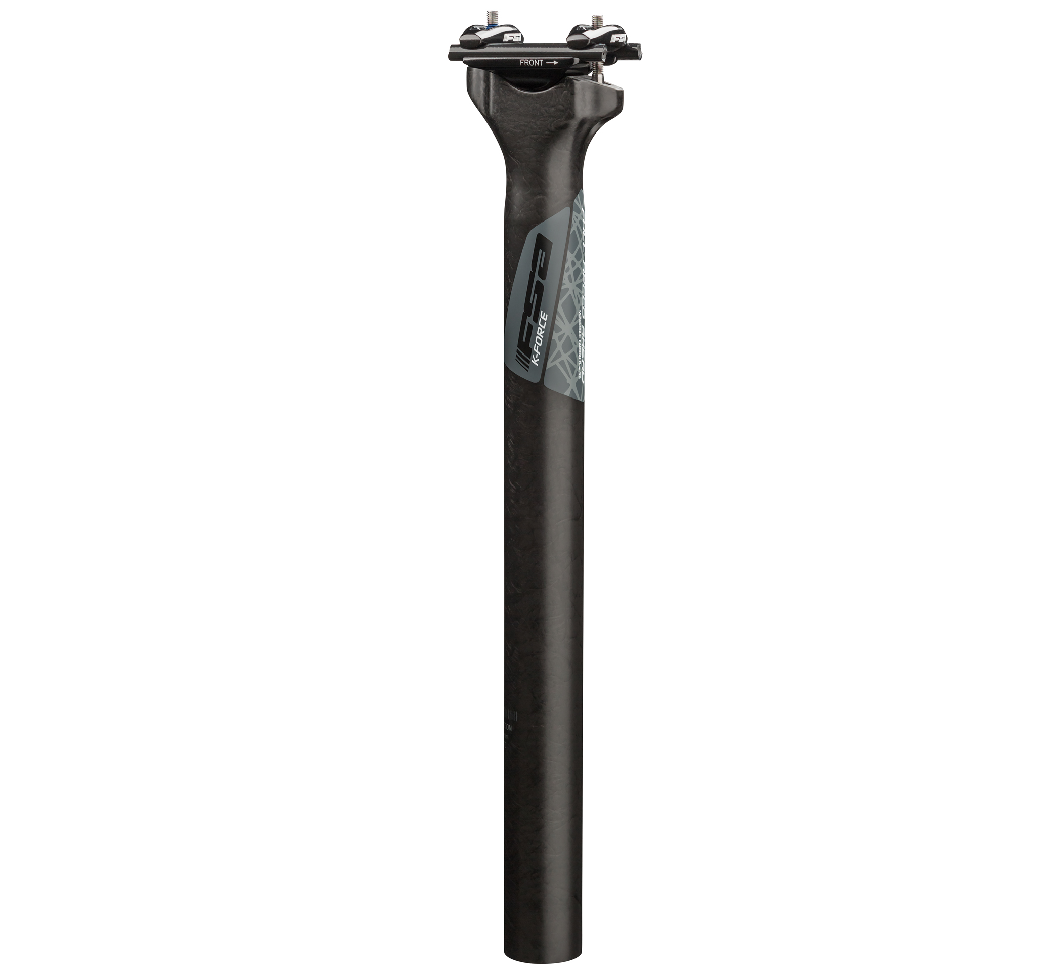 K-FORCE หลักอานคาร์บอน RK150-MTC-SB0, 31.6MM สีดำ
