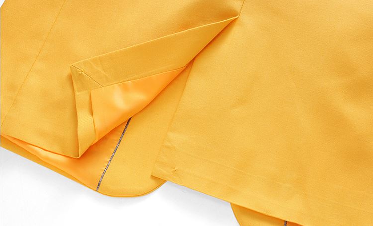 Pre-order ชุดสูทชาย สีส้ม สไตล์เกาหลี พร้อมเสื้อกั๊ก