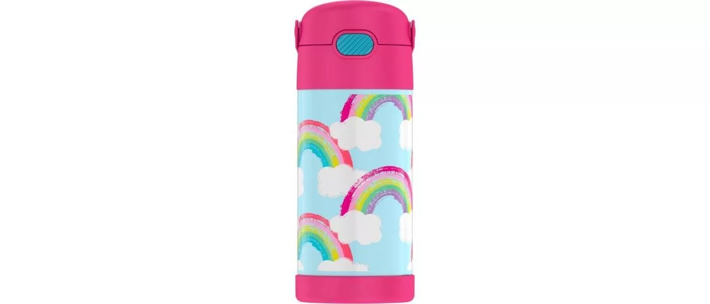 Thermos Rainbow 12oz FUNtainer Water Bottle with Bail Handle
