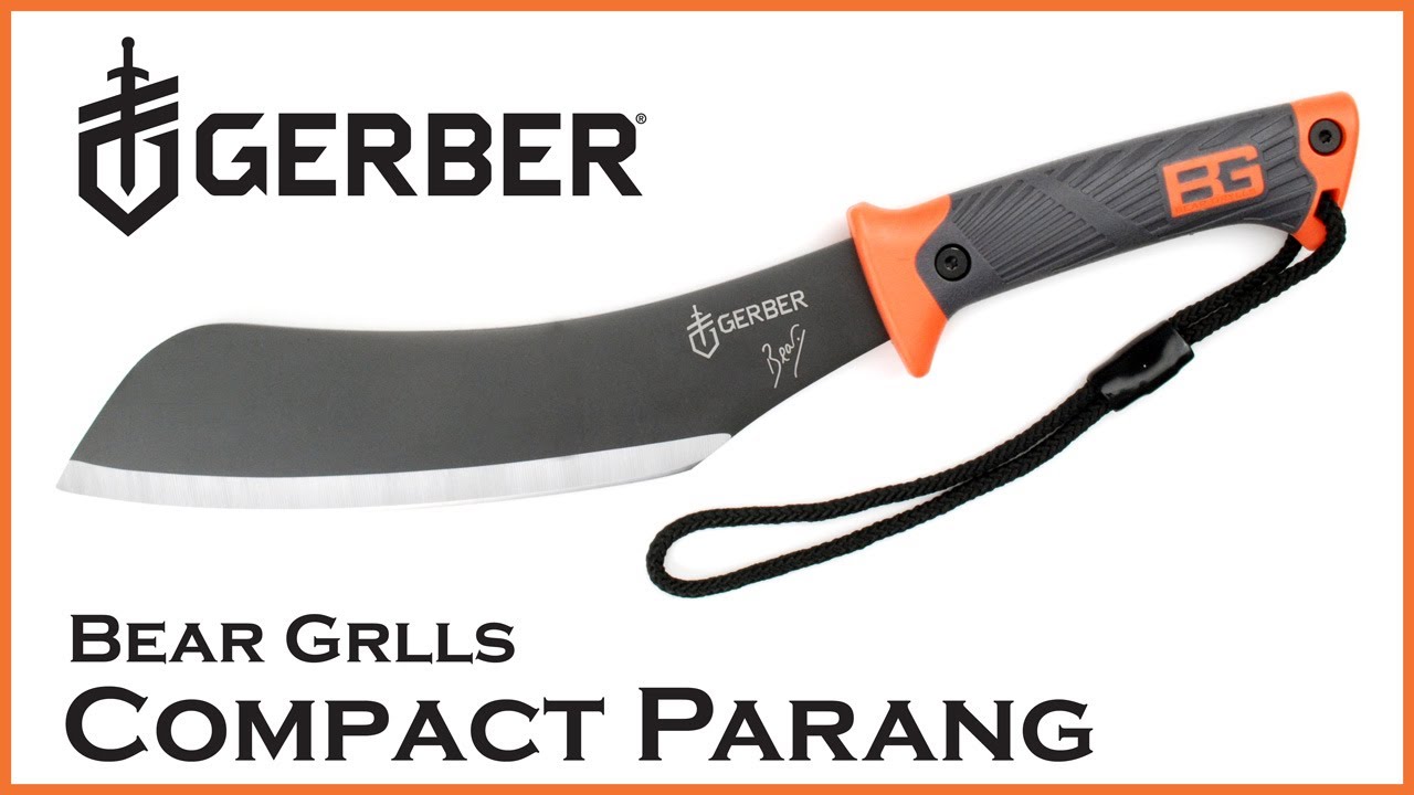 มีดเดินป่า 15 นิ้ว GERBER BEAR GRYLLS COMPACT PARANG, NYLON SHEATH (ของแท้)