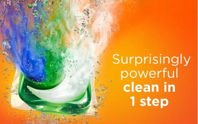 🧺 เจลบอลซักผ้า ถุงใหญ่ 39 ลูก Tide Pods 3 in 1 – Spring Meadow 🧺