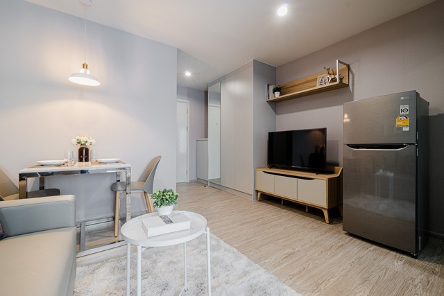 ให้เช่าคอนโด รีช พหลโยธิน 52 ตึกD 30 ตร.ม.ห้องสวย เฟอร์ครบ มีเครื่องซักผ้า ใกล้ BTS สะพานใหม่