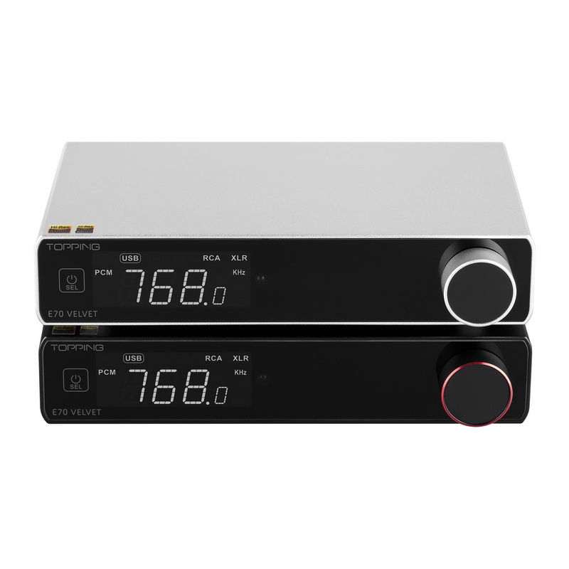 Topping E70 Velvet DAC ตั้งโต๊ะระดับเรือธง รองรับ Dual Hi-RES ประกันศูนย์ไทย
