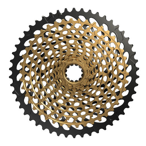 ชุดขับเคลื่อน SRAM XX1 EAGLE GROUPSET DUB , 1X12 SPEEDs (ไม่รวมกะโหลก) สีทอง