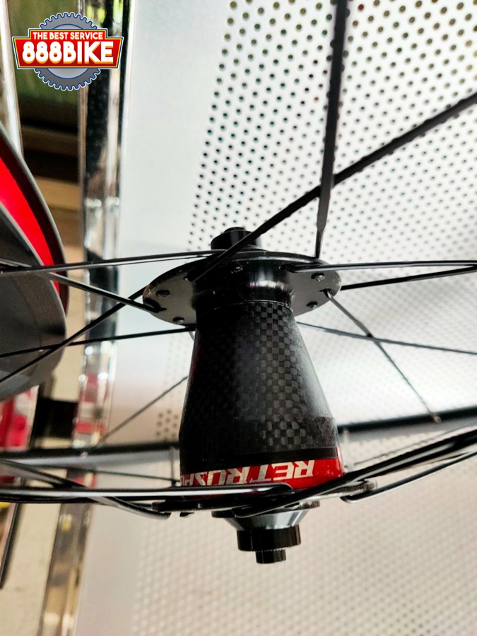 ชุดล้อเสือหมอบ Retrospec Aluminum 700" ดุมคาร์บอน 8-12 spd, ริมเบรค ขอบนอกกว้าง 19 มิล