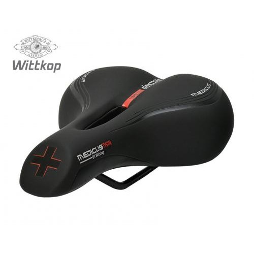 เบาะเจล WITTKOP'S MEDICUS เบาะเจลจักรยาน ออกแบบเป็นพิเศษสำหรับนักปั่นสุภาพสตรี วินสิตา S092 - Gel Saddle Comfortable Bicycle Cycling Gear