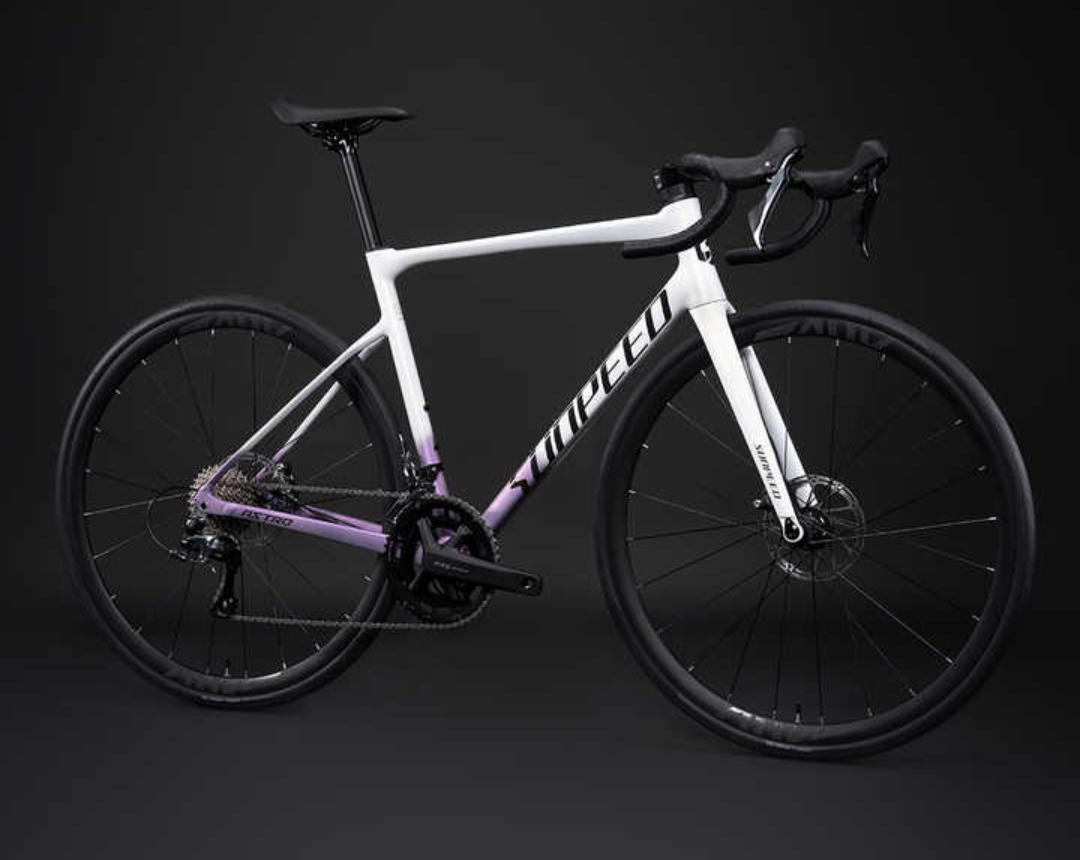 จักรยานเสือหมอบ SUNPEED ASTRO 2025 – เฟรมอลูมิเนียม, ตะเกียบคาร์บอน, Shimano 22 สปีด, น้ำหนักเบาและทนทาน