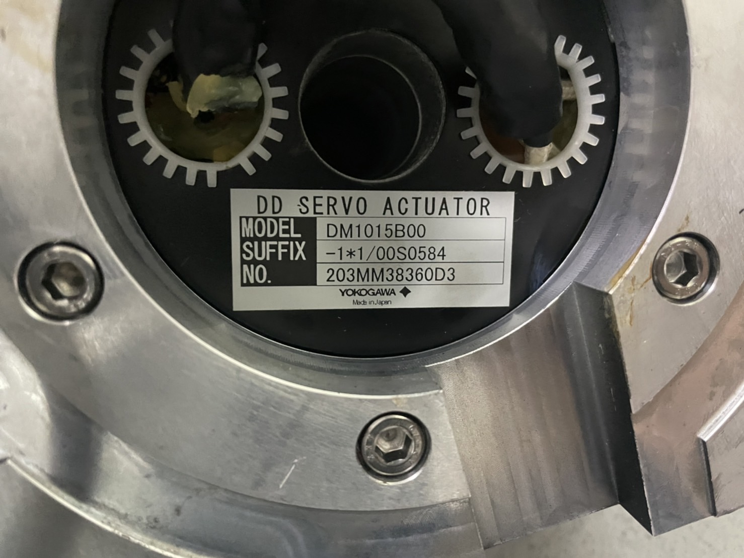 DM1015B00 SERVO MOTOR " YOKOGAWA "