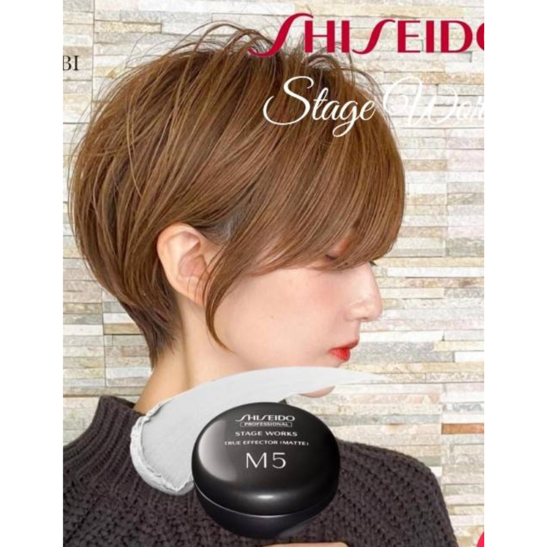 Shiseido จัดแต่งทรงผม สร้างลุคที่ต้องการ true effectoe matte M5 80 g.