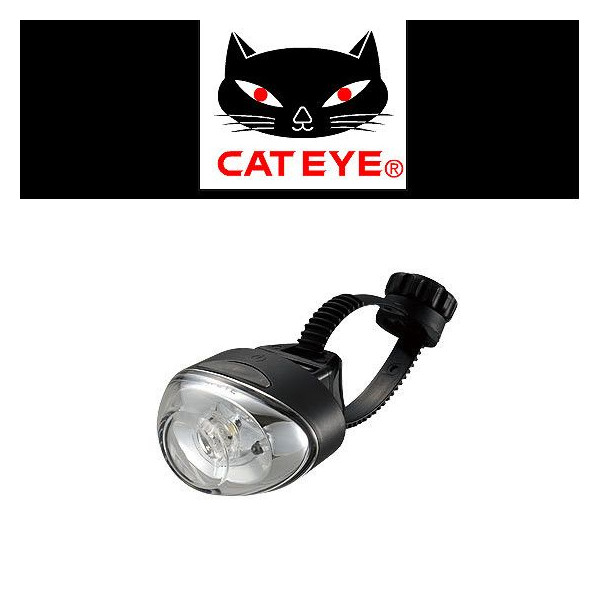 CATEYE ไฟหน้ากระพริบแคทอาย RAPID 1, TL-LD611, สีขาว (USB charge) Front Light