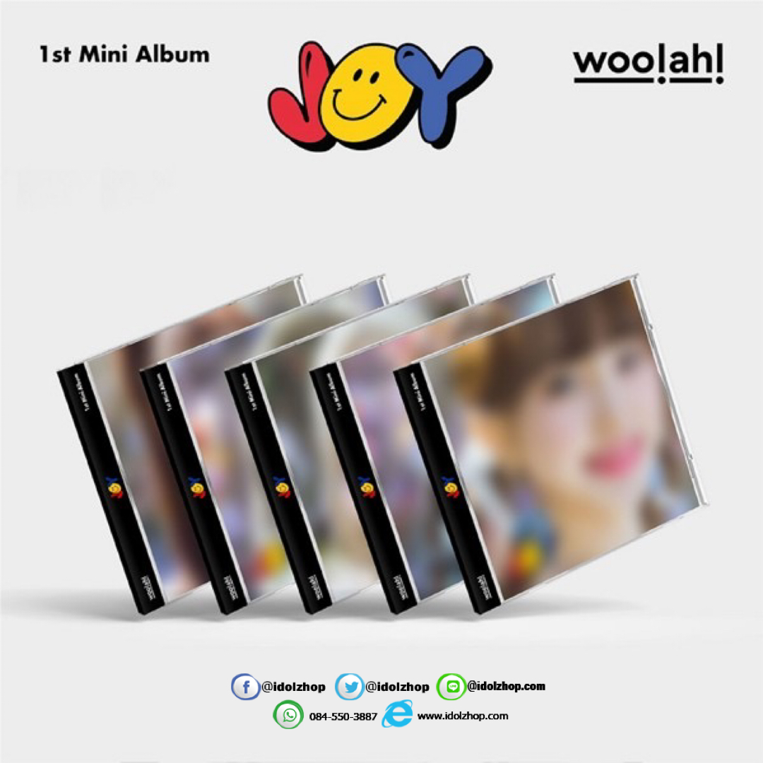PRE. #woo!ah! - 1st Mini Album [JOY] (Jewel Ver.) (Limited Edition) (Random Ver.) -รอนำเข้า 14-25 วัน-