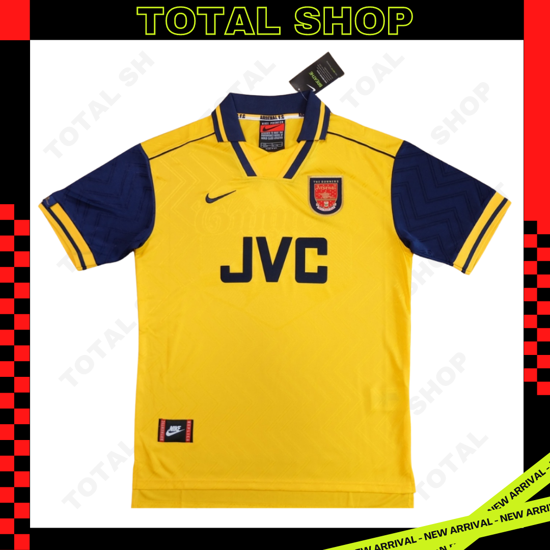 Arsenal 1996/96 Vintage Jersey เสื้อฟุตบอลอาร์เซนอลย้อนยุค JVC
