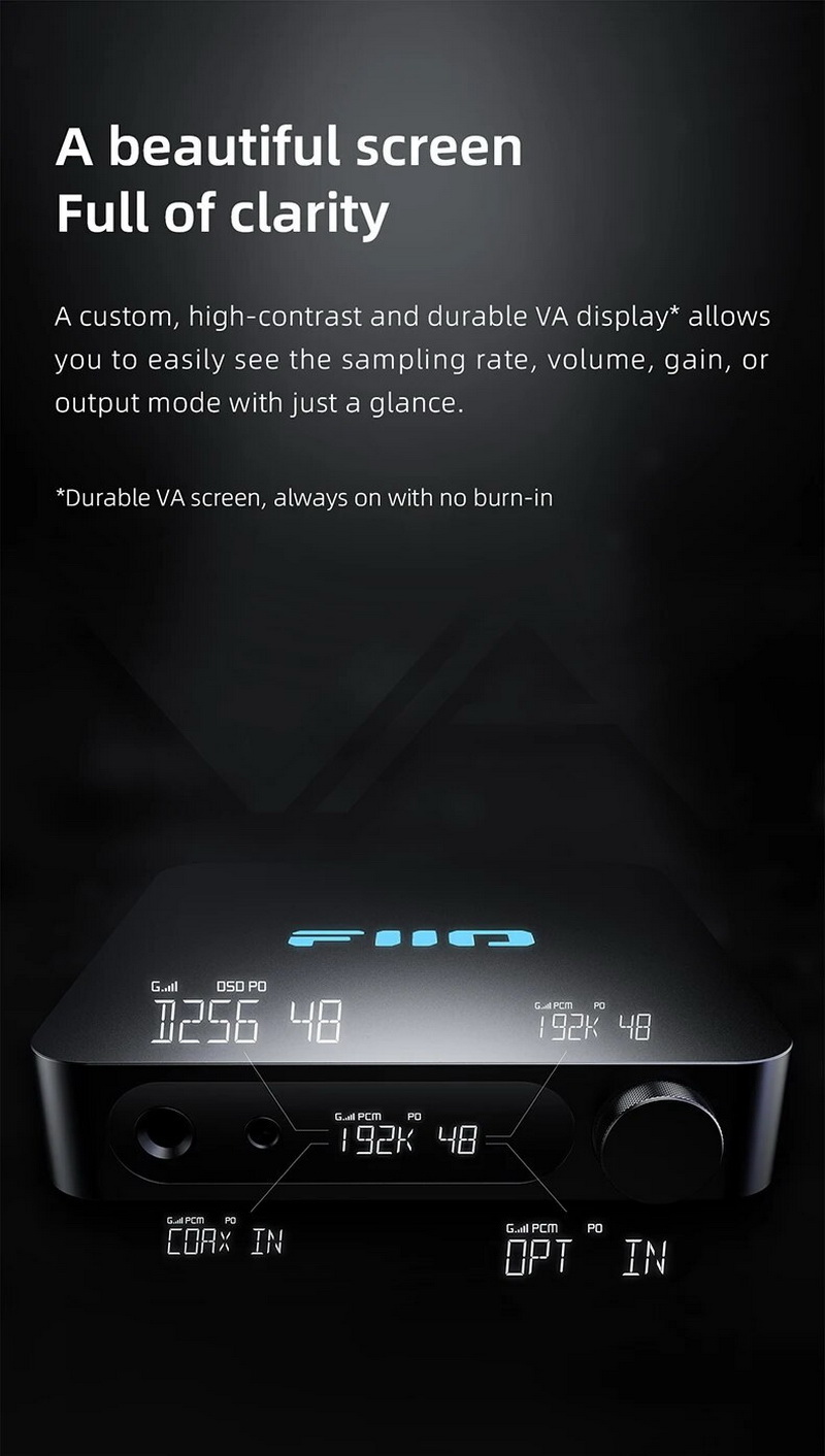 FiiO K11 DAC/AMP ตั้งโต๊ะประสิทธิภาพสูง กำลังขับสูง รองรับ Hi-Res ประกันศูนย์ไทย