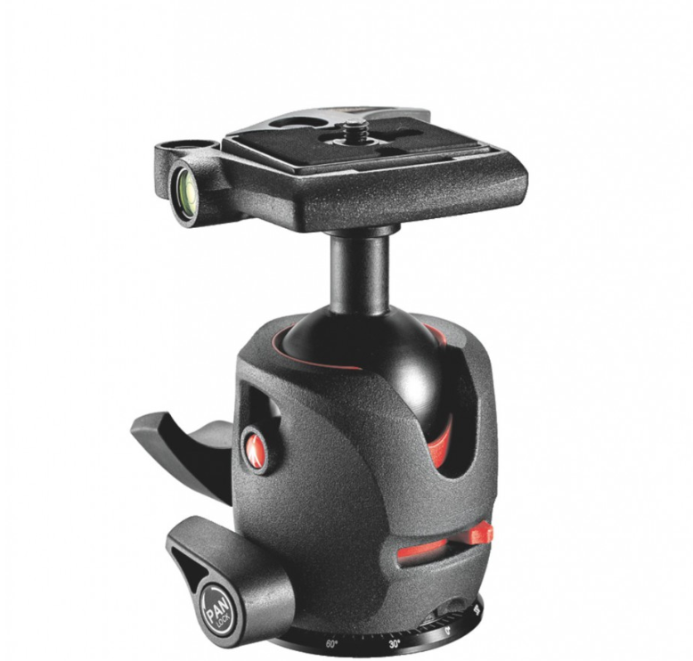 หัวบอล Manfrotto MH054M0-Q2 Manfrotto สำหรับถ่ายภาพนิ่งมีระบบไฮโดรสแตติค ผลิตจากแม็กนีเซียม สามารถปรับความหนืดของหัวบอลได้ละเอียด MF-MH05-4M0Q2 ประกันศูนย์ 5 ปี