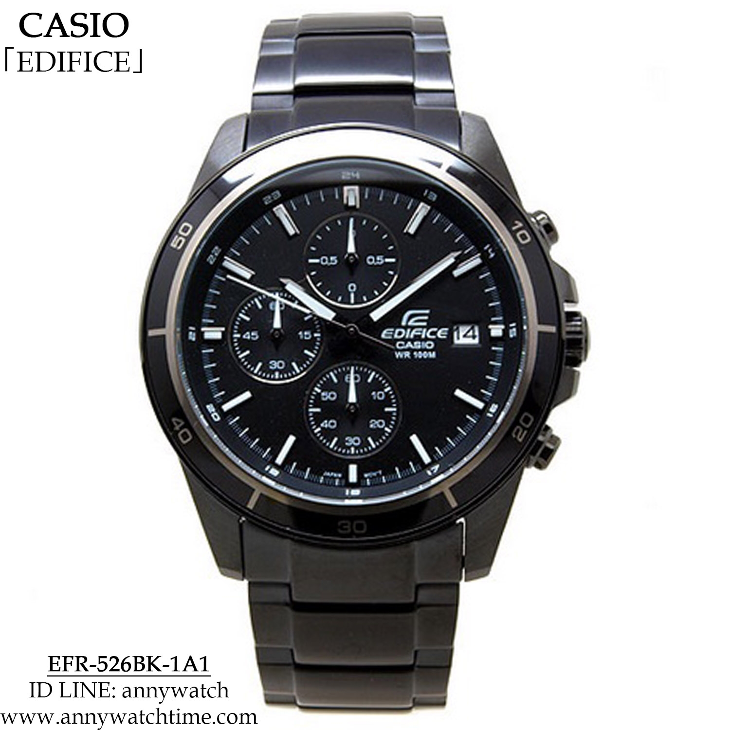 EDIFICE EFR-526BK-1A1