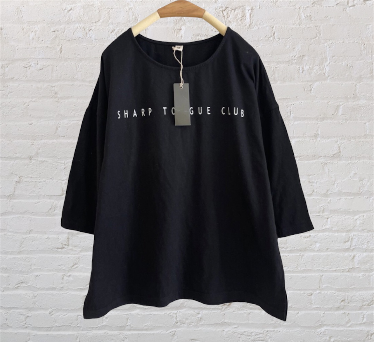 เสื้อยืดสกรีนลายแขนสามส่วน 9am