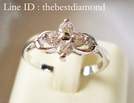 BR058RD แหวนดอกไม้ น่ารักๆๆ เรียบร้อย ดูดี ใส่ติดนิิ้วได้ทุกวัน