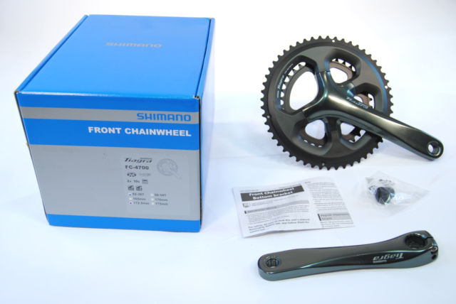 จาน 2 ชั้น TIAGRA, FC-4700, 52X36T, 170MM, 172.5MM, มีกะโหลก(MALAY)