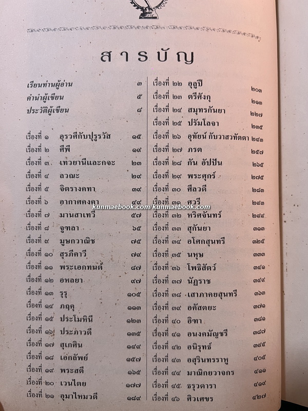 ภารตนิยาย นิยายโรแมนติค 100 เรื่อง รวบรวมแปลและเขียนโดย ศ.ดร.ศักดิ์ศรี แย้มนัดดา