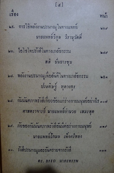 ปรมาณูเพื่อสันติ บทความของคณะกรรมการ พลังานปรมาณูเพื่อสันติ