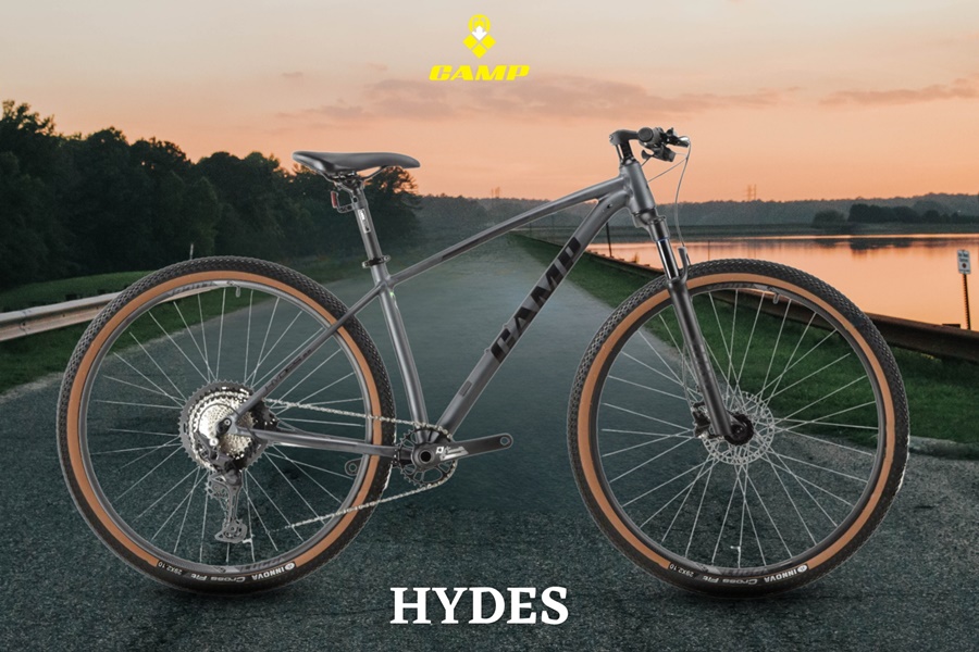 จักรยานเสือภูเขา CAMP รุ่น HYDES 9.2 DEORE 12sp. ดุมแบร์ริ่ง เฟรมอลูมินั่ม ซ่อนสาย ลบรอยเชื่อม 2022