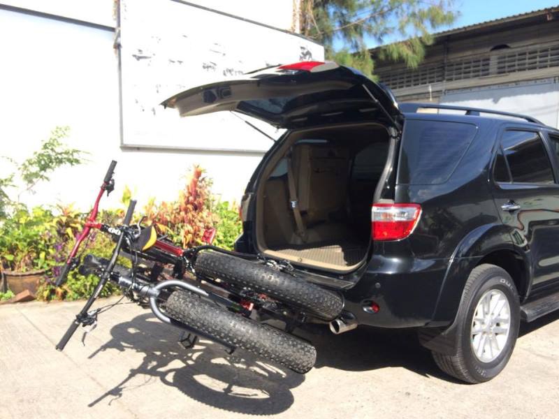 แร็คจักรยาน MASTERHOOK BR2 BICYCLE RACK BR2 CAR BIKE RACK มีแบบฐานจักรยานธรรมดาและ ล้อโต RACK FAT BIKE แร๊คท้ายรถ