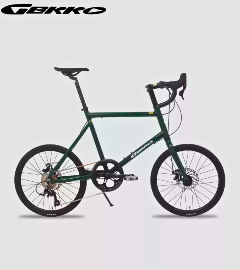 จักรยาน GEKKO MR100 Mini Velo Bike | เฟรมอลูมิเนียม 20 นิ้ว ดิสก์เบรก 9 สปีด