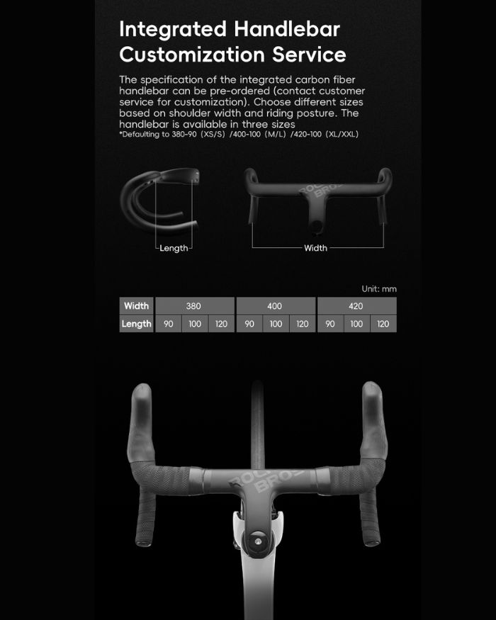 จักรยานเสือหมอบคาร์บอน ROCKBROS PEGASUS R7120 | เกียร์ Shimano 105 2×12 | ดิสก์เบรกไฮดรอลิก | น้ำหนัก 8.1 กก.