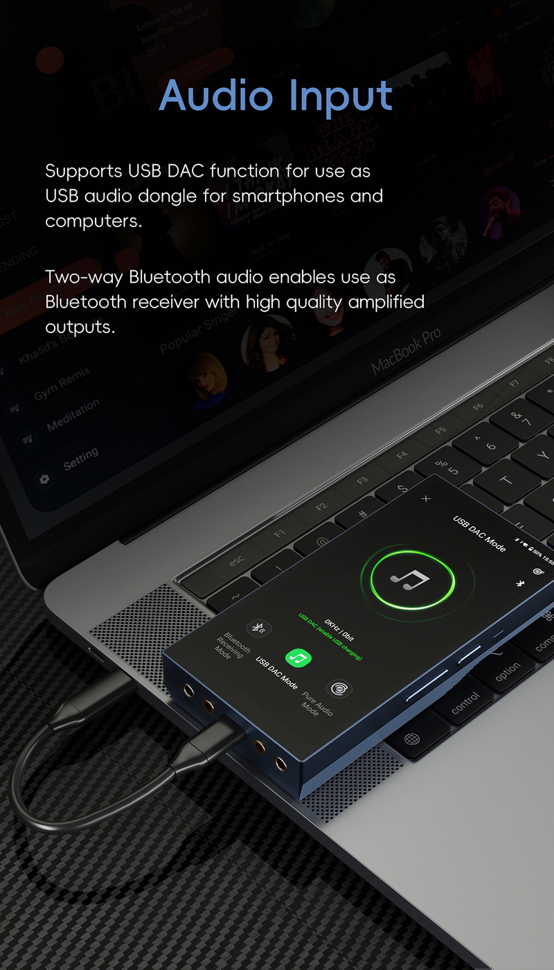 Hiby R6 PRO MAX DAP พกพาเรือธงชิป ES9039MS Pro x2 รองรับ MQA ประกันศูนย์ไทย