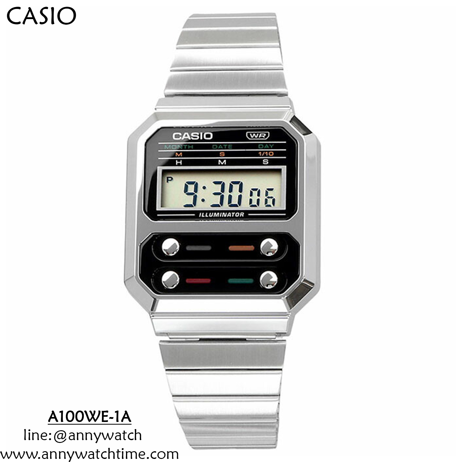 CASIO A100WE-1A