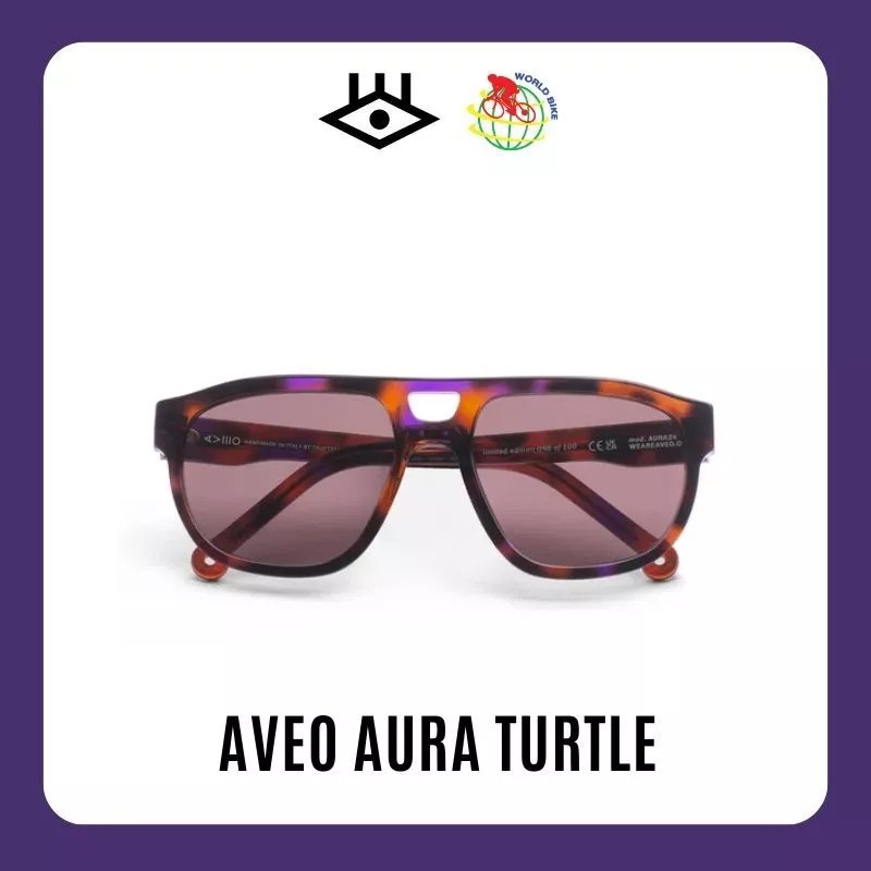 แว่นตาจักรยาน Aveo รุ่น Aura CYCLING SUNGLASSES ตัวกรอบทำจาก Acetate คุณภาพสูง