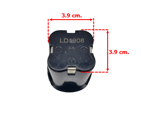 แบตเตอรี่ กำลังสูง 16V. สว่านไร้สาย, ไขควงไร้สาย Li-ion (สี่เหลี่ยม)