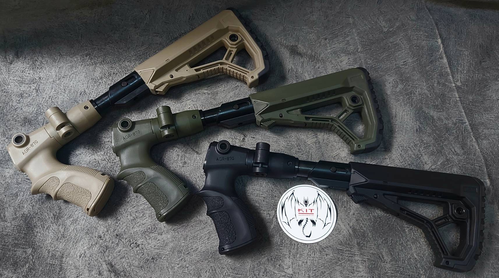 Fab Defense Remington 870 Pistol Grip M4 Folding Collapsible Butt stock w/ Shock Absorber for Remington AGRF 870 FKSB